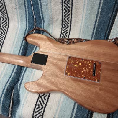 Custom Strat ST style 2020s - *Fender Tex Mex Pickups* Spalted maple natural image 9