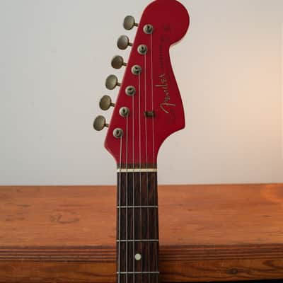 Fender Jazzmaster JM66 CIJ Early 2000's - Red image 5