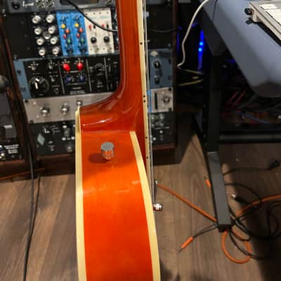 Gretsch electromatic Hollow Body 2004 - orange image 10
