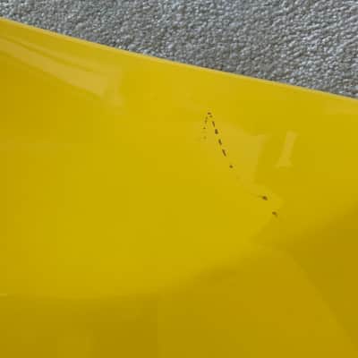 Klein Steinberger Baritone Guitar - Holdsworth Style 1997 Yellow image 6