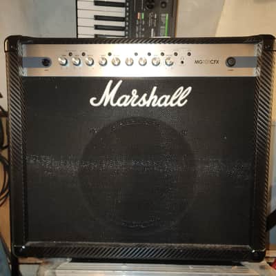Marshall MG Carbon Fiber MG101CFX 2-Channel 100-Watt 1x12" Solid State Guitar Combo 2011 - 2018 image 1