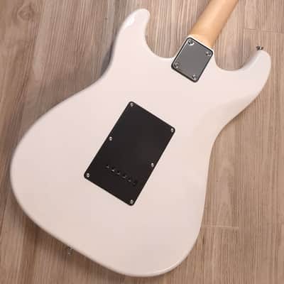 2025 Elite ® Strat Pro Style Guitar " Classic White & Black " , Gilmour mod & Pickups® w/ Z-Mules image 4