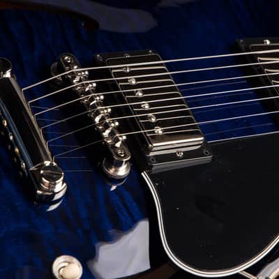 2024 - Gibson ES-335 Figured Custom Color Deep Ocean Burst 8.1 #233240186 image 14
