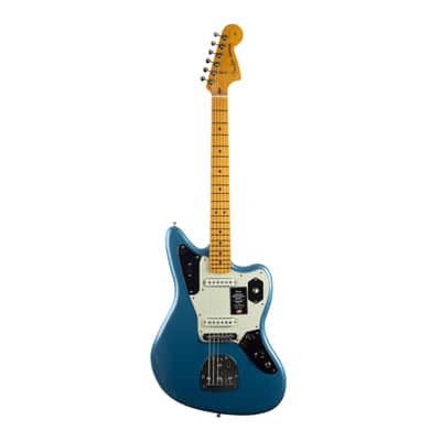 Fender American Professional Classic Jaguar - Faded Lake Placid Blue image 2