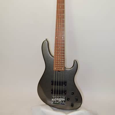 Sadowsky MetroExpress Modern 5-String Bass Guitar, Maple Fingerboard, Silver Metallic w/ Bag image 2