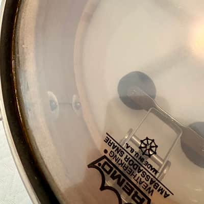 Slingerland 4” x 13” Bop Model Snare, 3-pt. Strainer Mid-‘50 s - Lack wrap image 6