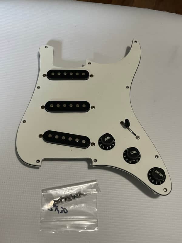 1980's Kramer ZX30 Strat Loaded Factory Pickguard Pickups, Electronics image 1