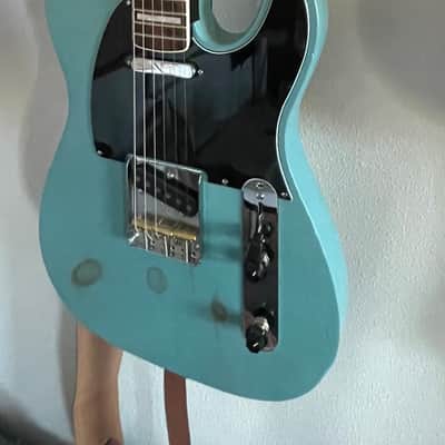 Partscaster Telecaster 2025 - Blue and Black image 3