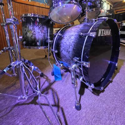 TAMA Starclassic Walnut/Birch 4-PC Molten Platinum Burst image 4