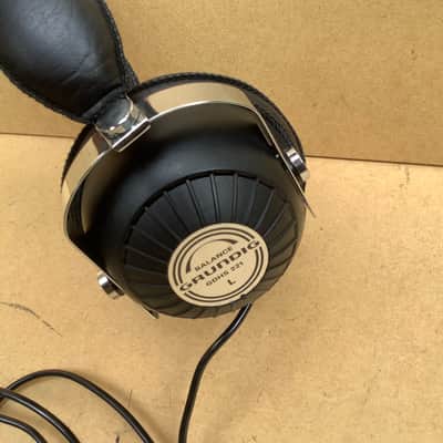 Grundig GDHS 221 vintage Headphones / super cool funky design / with original case image 4