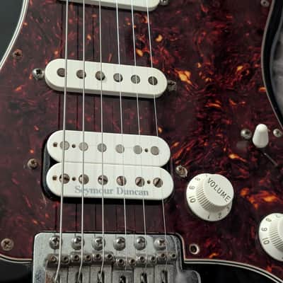 Fender Deluxe Lone Star Stratocaster 2012 Black image 4