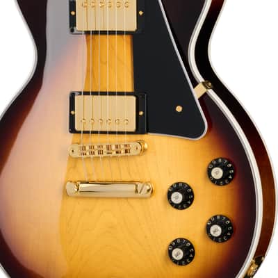 Gibson Les Paul Custom 70s Electric Guitar - Tobacco Burst image 7