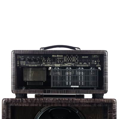 Mesa Boogie Mark 7 Head and 1x12 Open Back Cabinet Private Reserve Flame Maple - Charcoal Stain image 6