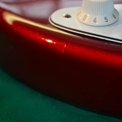 Fender Special Standard Stratocaster Partscaster Candy Apple Red with Custom Shop Texas Specials image 9