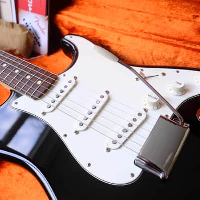 Fender FSR American Vintage '70s Stratocaster Matching Headstock 2015 Black image 4