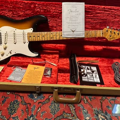 Fender Custom Shop '54 Cunetto Relic "Norm's Rare Guitars" Stratocaster 1997 Sunburst image 2
