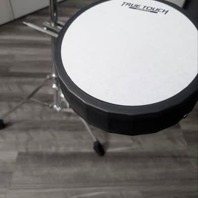 Tama TTK4S True Touch 4pc Training Drum Kit with Hardware 2022 - Present - Black / Chrome image 8