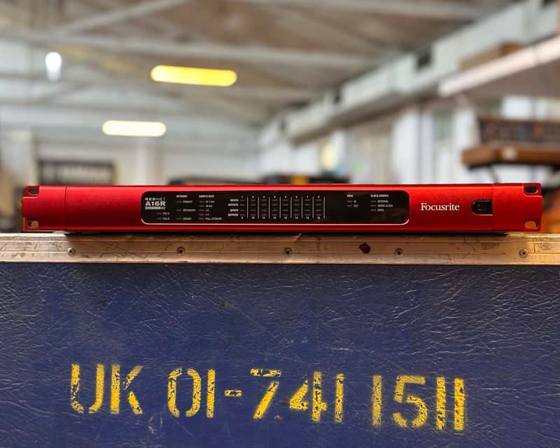 Focusrite RedNet A16R MkII 16x16 Analog Dante Interface | Reverb