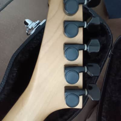 1980's Black  Kramer Danny Ferrington Acoustic / Electric guitar /Gator Case image 5