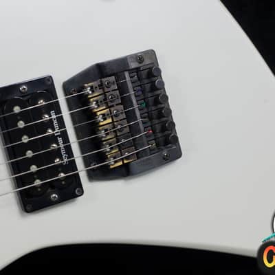 Jackson KE-1 KE1 Marty Friedman 1996 Snow White Pearl Made in USA -VIDEO- image 4