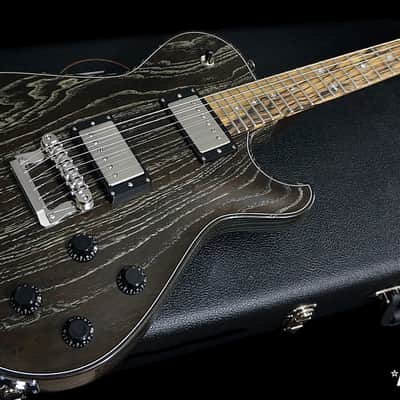 Knaggs Guitars Kenai Swamp Ash in Dark Side Drift with Pale Moon Ebony Fretboard & Navajo Sun Inlays image 2