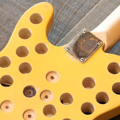 Lapdancer Holey Telecaster Butterscotch Blonde + Gig Bag (6906) image 14
