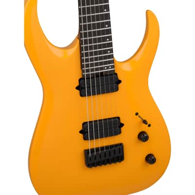 Jackson Pro Plus Series Signature Misha Mansoor Juggernaut  HT7 Signal Yellow - Electric Guitar image 3