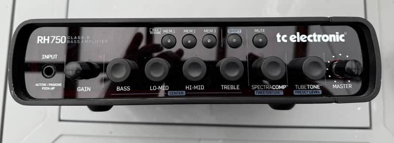 TC Electronic RH750 750w Compact Bass Amp Head | Reverb
