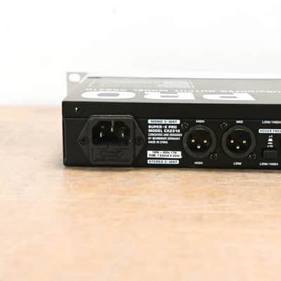 Behringer SUPER-X PRO CX2310 Stereo 2-Way/Mono 3-Way Crossover CG014XS image 9