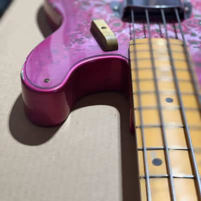 Fender Precision Bass 2000-2022? Master relic- Pink Paisley image 6