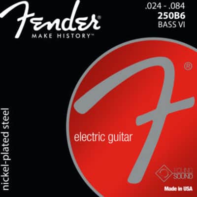 Fender 250B6 Bass VI Strings .024 - .100 image 5
