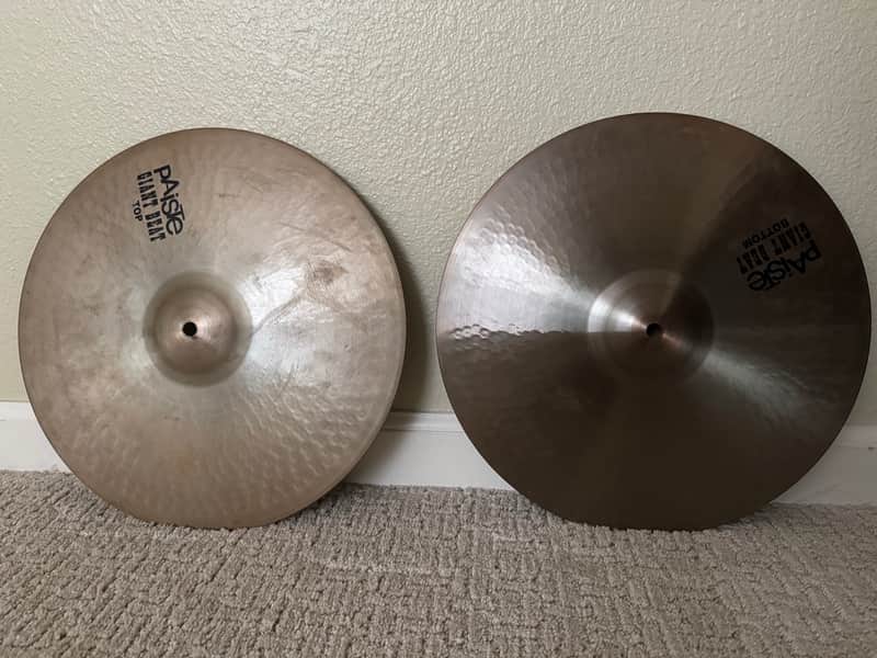 Paiste 15" Giant Beat Hi-Hat Cymbals (Pair) 2005 - Present - Traditional image 1