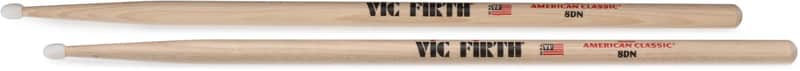 Vic Firth American Classic Drumsticks - 8D - Nylon Tip (2-pack) Bundle image 1