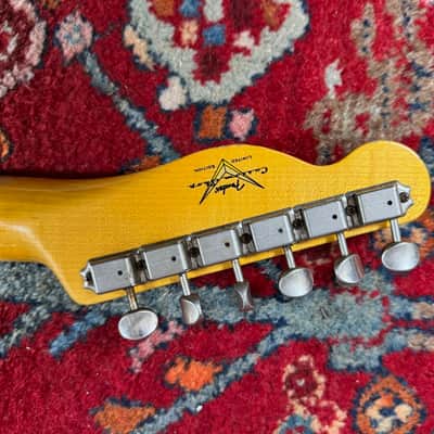 Fender Custom Shop Double Esquire Relic LTD 2015 Aged Sparkle Blue image 18