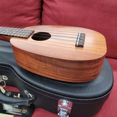 Kamaka HP-1 Pineapple Ukulele with Case 2025 - Solid Koa image 6
