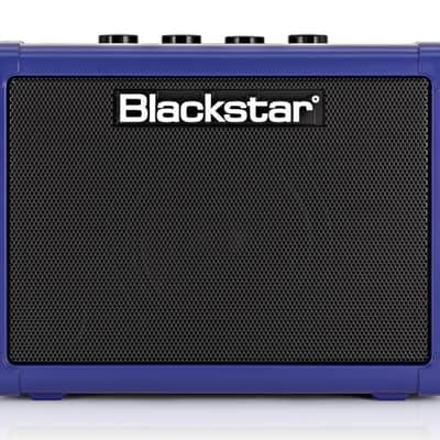 Blackstar Fly 3 Mini Guitar Amplifier - Royal Blue w/ Instrument Cable image 3