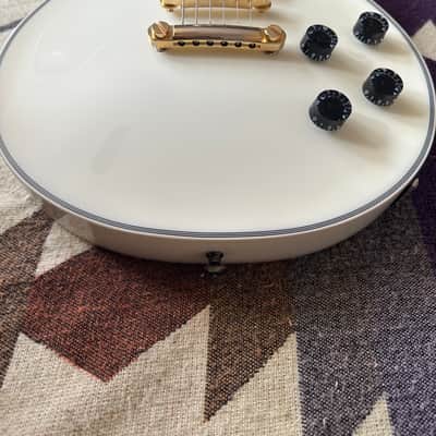 2022 Edwards by ESP E-LPC Les Paul Custom - White image 2