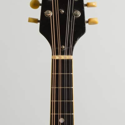 Gibson  Model A-4 Snakehead Carved Top Mandolin (1923), ser. #73657, original black hard shell case. image 5