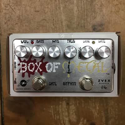 Zvex Box of Metal Vexter High-Gain Distortion Pedal image 1