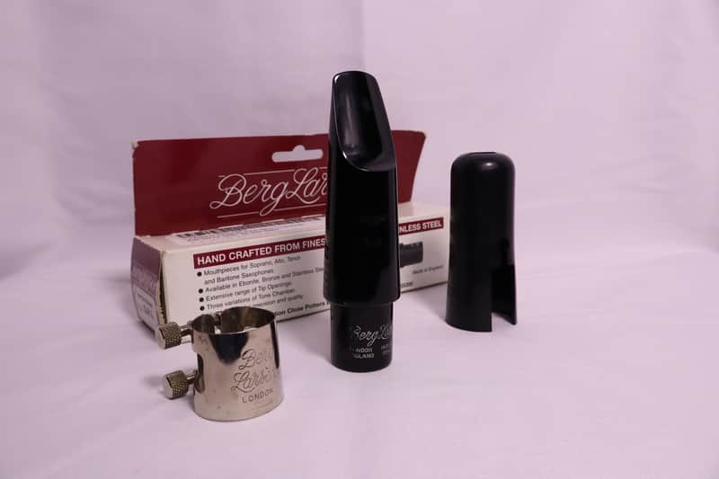 Berg Larsen Black Ebonite Tenor Sax Mouthpiece 95/0 SMS B-STOCK image 1