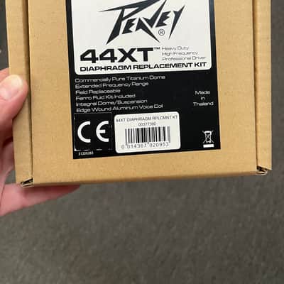 Peavey 44XT Replacement Diaphragm Kit 2010s - Black/SIlver image 1