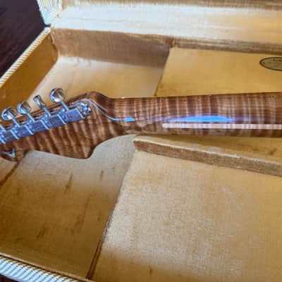 Fender Custom Shop Limited Edition Roasted Pine Stratocaster Closet Classic Desert Sand - AAAA Flamed Neck image 5