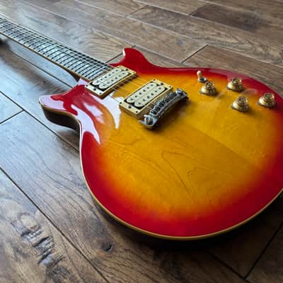 1977 Greco MR-1000 Double Cutaway Paul Electric Guitar Sunburst MIJ Fujigen Japan image 5