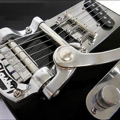 KILLER! Bigsby B5 Tremolo & Vibe V5TEAS, Saddles, String Spoiler Fits Fender Standard Telecaster image 1