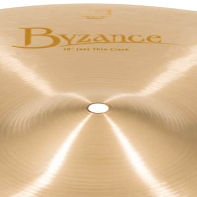 Meinl Byzance Jazz Thin Crash Cymbal 18 image 5