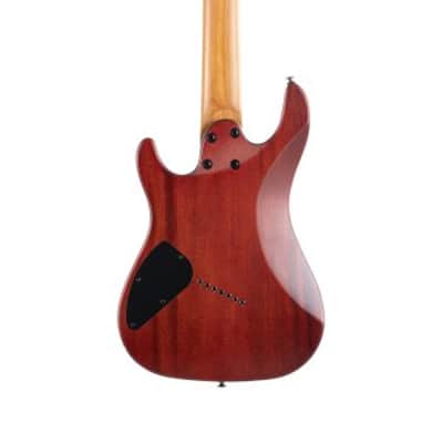 KX Series Multi-Scale 7-String Electric Guitar, Open Open Pore Mahogany image 2