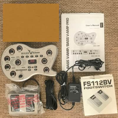 Behringer Bass V-Amp + Bag + Footswitch Amp Simulator image 6