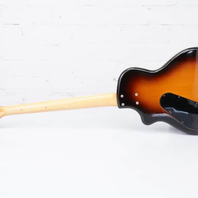 Yamaha SB-30 Sunburst Electric Bass Guitar MIJ w/ SKB Case #55298 image 11