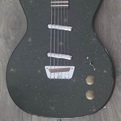Danelectro Dano Golden 50`s Black New Model In Stock 2026 Includes Intonatable Bridge! image 2