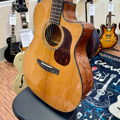 🌟NEW 2025 🌟 Cort Gold A6 Nat Electro Acoustic~ Natural~ Ebony Board~ Gig Bag! image 3